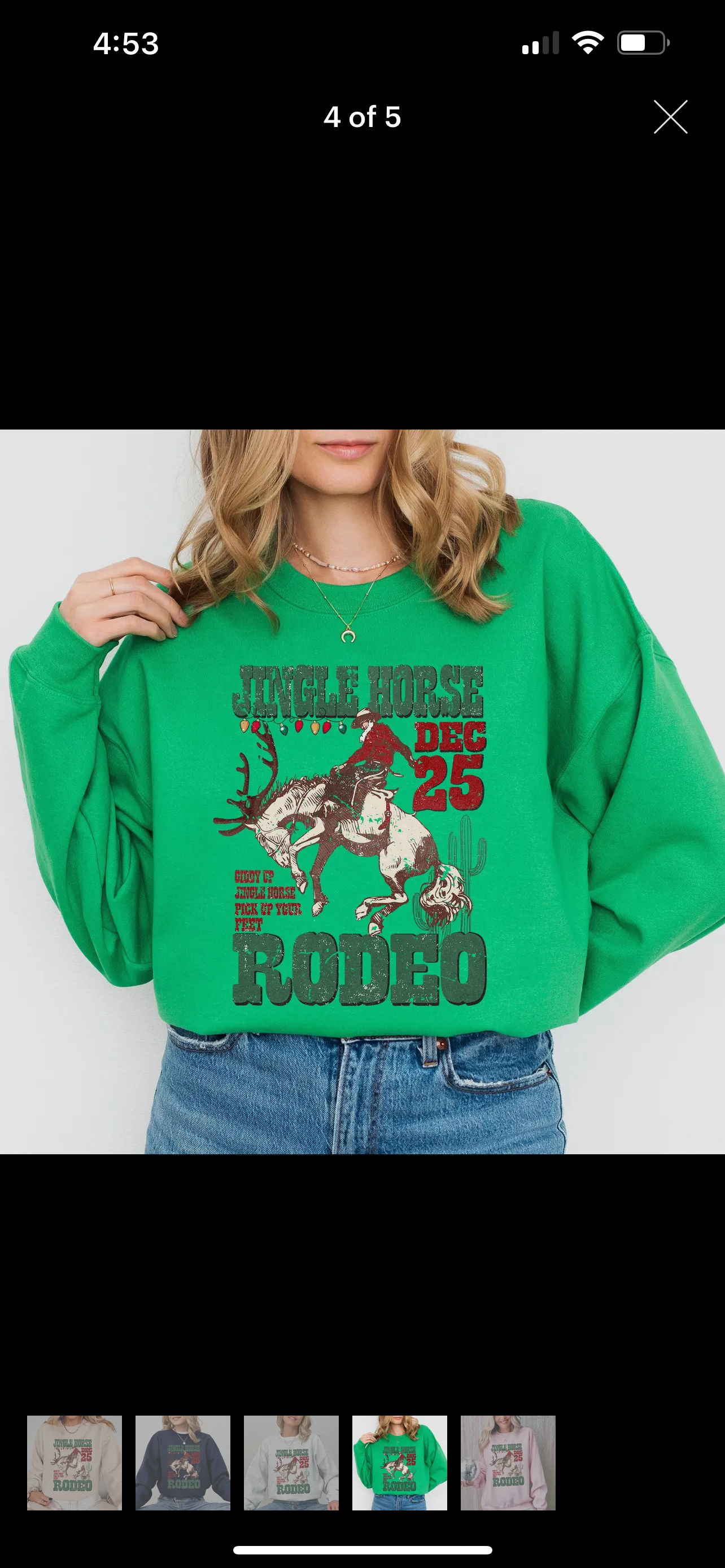 The Jingle Horse Sweatshirt