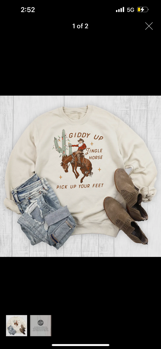 The Giddy Up Sweatshirt