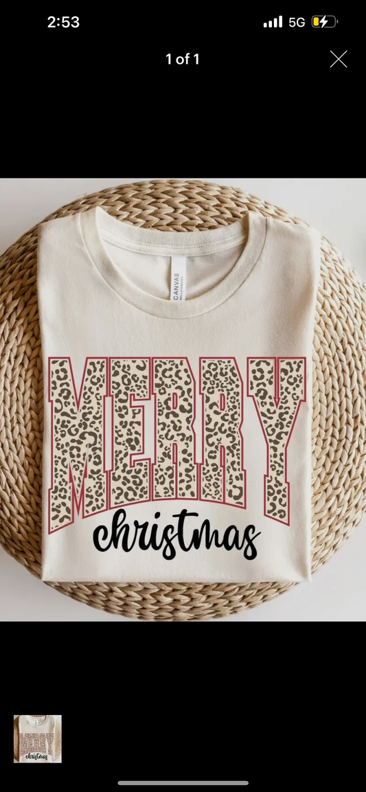 The Merry Christmas shirt